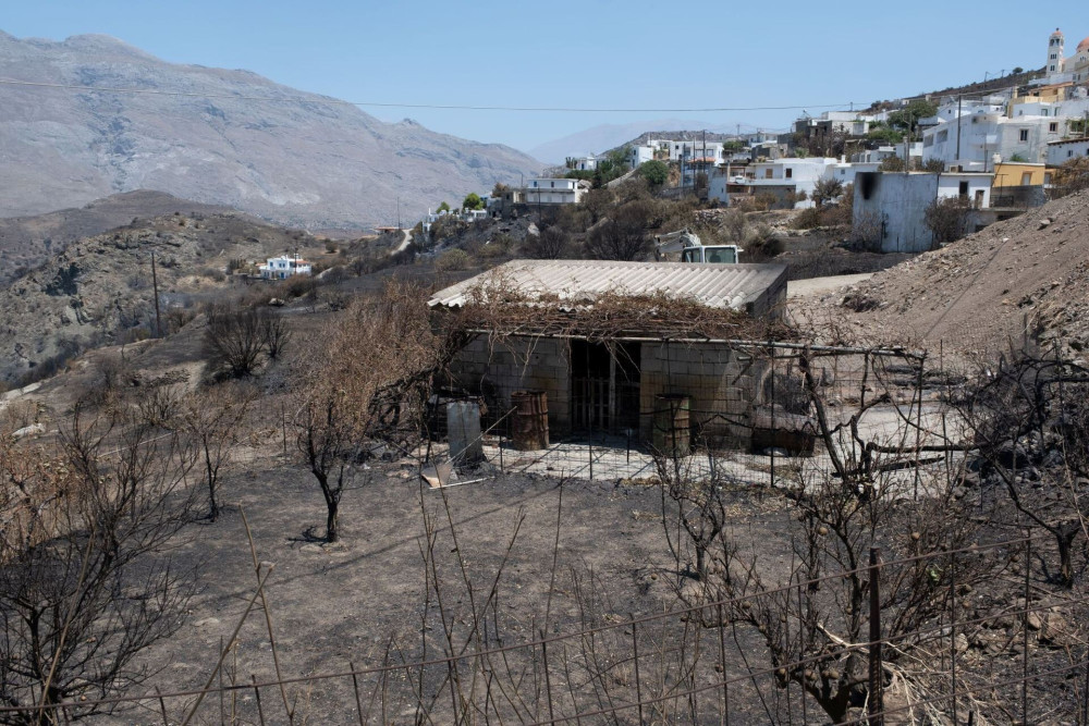 Ρέθυμνο: τρεις νέες δράσεις στήριξης για τους πυρόπληκτους στον Δήμο Αγίου Βασιλείου