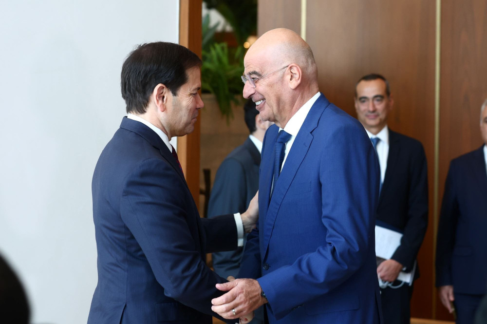 Συνάντηση Νίκου Δένδια με Μάρκο Ρούμπιο: υπεγράφη η αμυντική συμφωνία με τη Φλόριντα