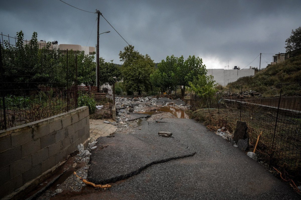 Συνεχίζονται οι καταγραφές των ζημιών από την κακοκαιρία στην Κρήτη