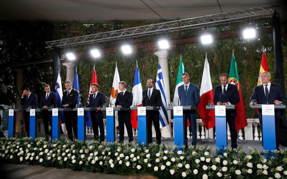 MED9: στο επίκεντρο ανταγωνιστικότητα, ενέργεια, μεταναστευτικό και Μέση Ανατολή