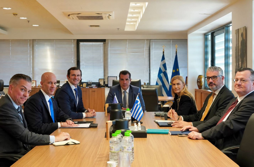 Συνάντηση του Θάνου Πλεύρη με αμερικανική αντιπροσωπεία υψηλού επιπέδου - Όσα συζήτησαν
