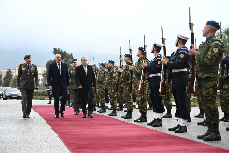 Συνάντηση ΥΕΘΑ Νίκου Δένδια με τον Κύπριο ομόλογό του Βασίλη Πάλμα