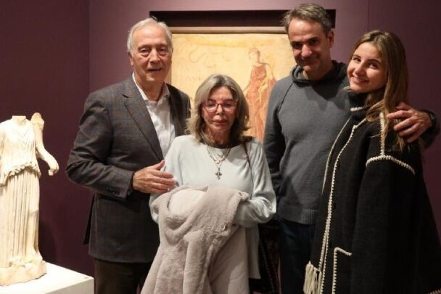 Την έκθεση  «ΝοΗΜΑΤΑ» στο Μουσείο της Ακρόπολης επισκέφθηκε ο Κυριάκος Μητσοτάκης