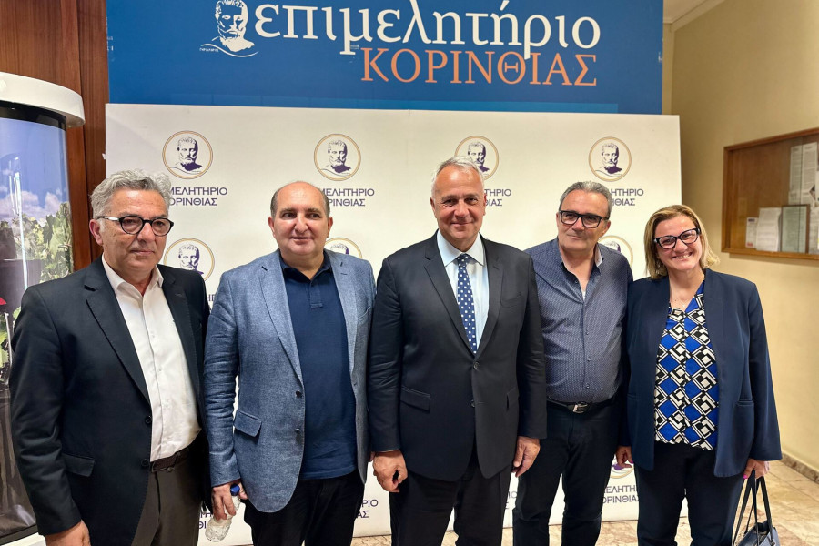 Την Αργολίδα και την Κορινθία επισκέφθηκε ο Μάκης Βορίδης με κλιμάκιο της Νέας Δημοκρατίας