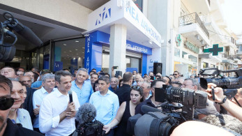 Μητσοτάκης: Η Κρήτη θα βαφτεί γαλάζια απ’ άκρη σ’ άκρη