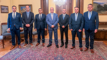 Ο Κωνσταντίνος Τασούλας υποδέχτηκε αντιπροσωπεία της Πανελλήνιας Ομοσπονδίας Ενώσεων Υπαλλήλων Πυροσβεστικής