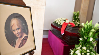 Το τελευταίο αντίο στην Μπέτυ Βαλάση στο Α’ Νεκροταφείο