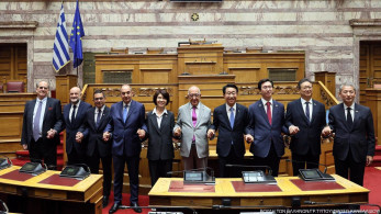 Συνάντηση Νικήτα Κακλαμάνη με τον πρόεδρο της κορεάτικης Εθνοσυνέλευσης - Μας ενώνει το αίμα 195 Ελλήνων