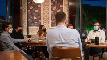 Συνάντηση του προέδρου της ΟΝΝΕΔ με νέους δασκάλους και καθηγητές