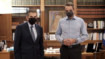 Συνάντηση του πρωθυπουργού με τον δήμαρχο Καλλιθέας
