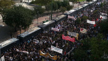 Δίκη Χρυσής Αυγής: Περίπου 15.000 άτομα στη συγκέντρωση στο Εφετείο