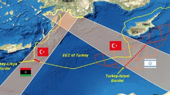 Νέος προκλητικός χάρτης από την Τουρκία: Eξαφανίζει τη Ρόδο και θέλει ΑΟΖ με το Ισραήλ