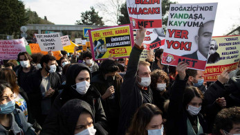 Διαδήλωση φοιτητών για τον διορισμό πρύτανη από τον Ερντογάν-17 συλλήψεις