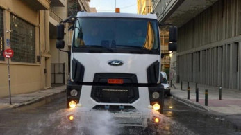 Δήμος Αθηναίων: Στην Κυψέλη έγινε η πρώτη μεγάλη επιχείρηση καθαριότητας για το 2021
