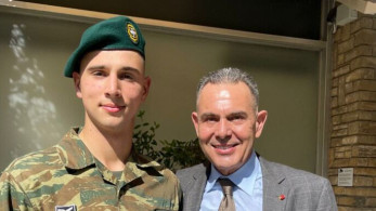Καμμένος: Η φωτογραφία με το καταδρομέα γιο του