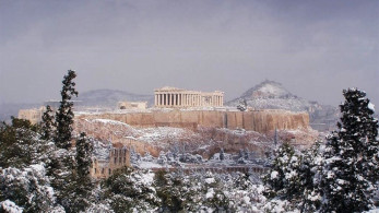 Κακοκαιρία «Μήδεια»: Χιόνια και στο κέντρο της Αθήνας