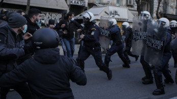 Επεισόδια στο κέντρο της Αθήνας σε συγκέντρωση για τον αρχιδολοφόνο Κουφοντίνα