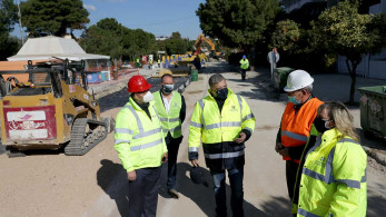 Αυτοψία Πατούλη στο αντιπλημμυρικό έργο της περιοχής «Βρυσάκι» στον Άγιο Στέφανο