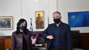 Συνάντηση Καλαφάτη-Μιχαηλίδου για τις δομές φιλοξενίας ηλικιωμένων