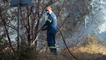 Πυρκαγιά στα Λεύκαρα Κοζάνης – Σε αγροτοδασική έκταση