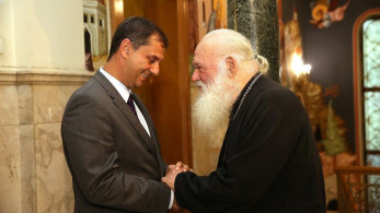 Στον αρχιεπίσκοπο Ιερώνυμο ο υπουργός Τουρισμού