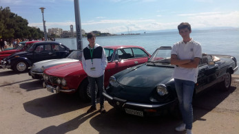 Ράλι με αυτοκίνητα αντίκες στον Βόλο