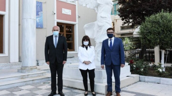 Στην Αλεξανδρούπολη η ΠτΔ Κ. Σακελλαροπούλου