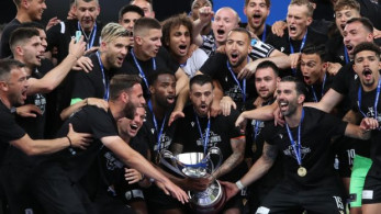 Ο Κρμέντσικ «κρέμασε» το κύπελλο στον Λευκό Πύργο