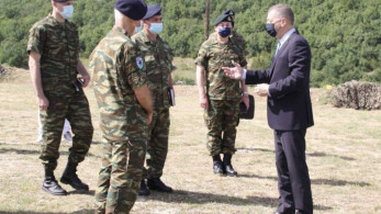 ΥΦΕΘΑ: Επισκέψεις του Αλκ. Στεφανή στην Περιοχή Ευθύνης του Γ΄ Σώματος Στρατού
