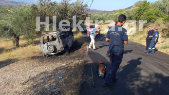 Κορινθία: Ο ιερέας Αλμυρής είναι ο απανθρακωμένος οδηγός
