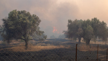 Μαίνεται η φωτιά στη Ρόδο