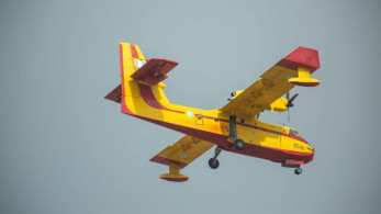 Κερατέα: Canadair “έκανε” μούσκεμα δημοσιογράφο του ΣΚΑΪ (vid)