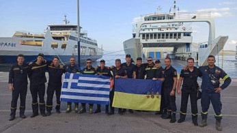 H 7η ΕΜΑΚ αποχαιρέτησε τους Ουκρανούς πυροσβέστες