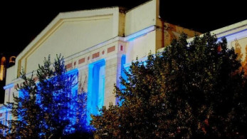 Γρεβενά: Φωταγωγημένο το δημαρχείο για τον “χρυσό” Τεντόγλου