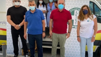 Ηράκλειο -“Γιατροί του δρόμου”: Δίπλα στους πολίτες  και στους κατ’οίκον εμβολιασμούς