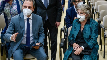 Ξενάγηση της Φερέιρα στις νέες εγκαταστάσεις του Μπενάκειου που χρηματοδοτήθηκαν από το ΕΣΠΑ