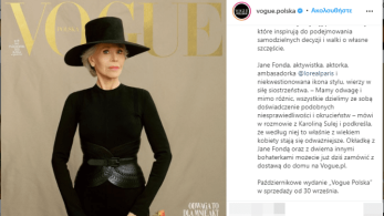 Η Τζέιν Φόντα φωτογραφήθηκε για την Vogue Polska