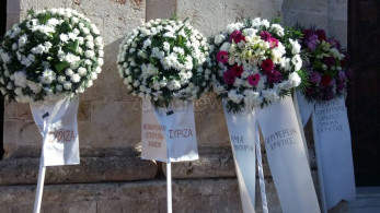 Σε κλίμα οδύνης η κηδεία του Αντώνη Μπαλωμενάκη