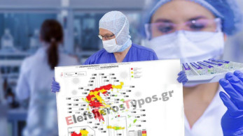 Ο χάρτης των ανεμβολίαστων σε όλη την Ελλάδα – Οι κόκκινες περιοχές για τους άνω των 60