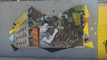 Μία υπαίθρια… έκθεση τοιχογραφιών “ζωντανεύει” στην Αθήνα (pics)