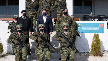 Στα επιτηρητικά φυλάκια «ΟΘΩΝΩΝ» και «ΜΟΛΥΒΔΟΣΚΕΠΑΣΤΟ» ο Ν. Χαρδαλιάς