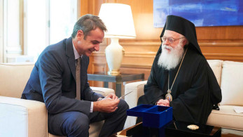 Συνάντηση του πρωθυπουργού με τον Αρχιεπίσκοπο Αναστάσιο