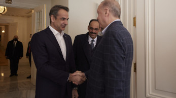 Ολοκληρώθηκε η συνάντηση του πρωθυπουργού με τον Tούρκο πρόεδρο