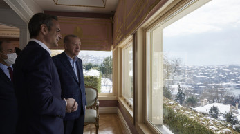 Μητσοτάκης – Ερντογάν: Διάλογος «μεταξύ συμμάχων» και νέα συνάντηση το φθινόπωρο