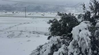 Κρήτη: 30 εκατοστά χιόνι στα χωριά του οροπεδίου Λασιθίου