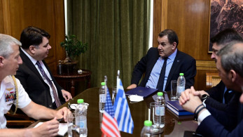 Σε εγκάρδιο κλίμα η συνάντηση Παναγιωτόπουλου – Τσούνη