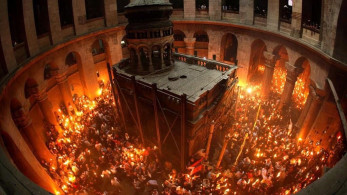 Ιεροσόλυμα: Δείτε την τελετή αφής του Αγίου Φωτός