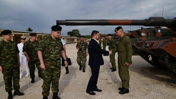 Επίσκεψη Χαρδαλιά στο Κέντρο Εκπαίδευσης Τεθωρακισμένων