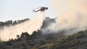 Φωτιά στον Κουβαρά: Υπό μερικό έλεγχο