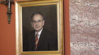 Τελετή μνήμης του πρώην Προέδρου της Βουλής Δημητρίου Σιούφα και ανάρτηση της προσωπογραφίας του